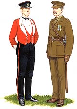 Lieutenant in Service Dress 