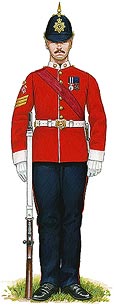 Colour Sergeant in Drill Order