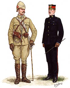 Field Officer in Foreign Service Dress