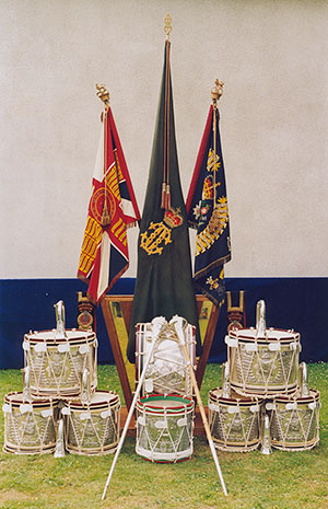 The Colours of The Queen’s Regiment 