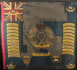  1st Bn The Queen's Royal Regiment, Regimental Colour 1837-1847, now in the Regimental Museum at Clandon.