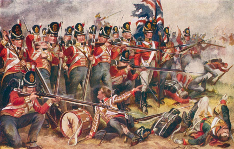 Англо французы. Наполеон Ватерлоо. Наполеон Ватерлоо 1815г.. Британская пехота Ватерлоо. Битва при Ватерлоо сражения наполеоновских войн.