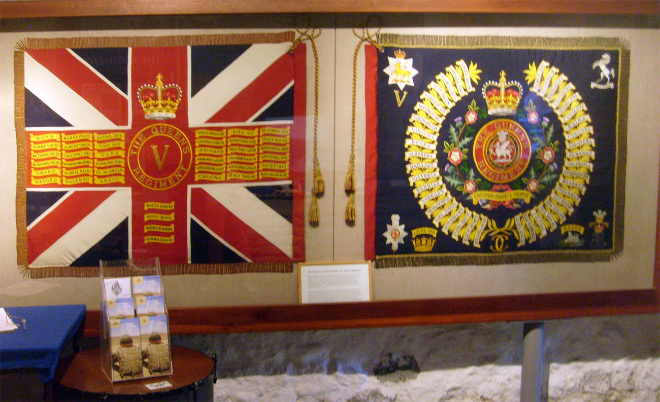5th Battalion Queen's Regiment Colours
