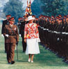The Colonel-In-Chief, presentation of the Colours to the 3rd Battalion The Princess of Wales's Royal Regiment