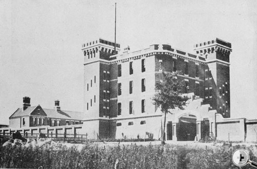 Main Gate and Keep, Stoughton Barracks c1876