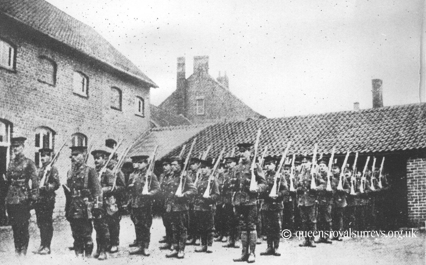 1st Battalion Queen's Royal Regiment on November 9th 1914