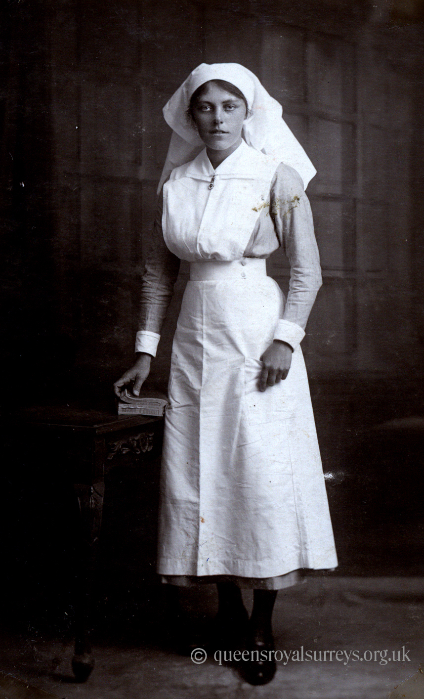 Ellen May Sheppard (Blackall) V. A. D Nurse 1914 - 1918