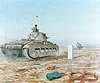 Tanks of 42 Royal Tank Regiment, Libya, 1941 "Operation Crusader".