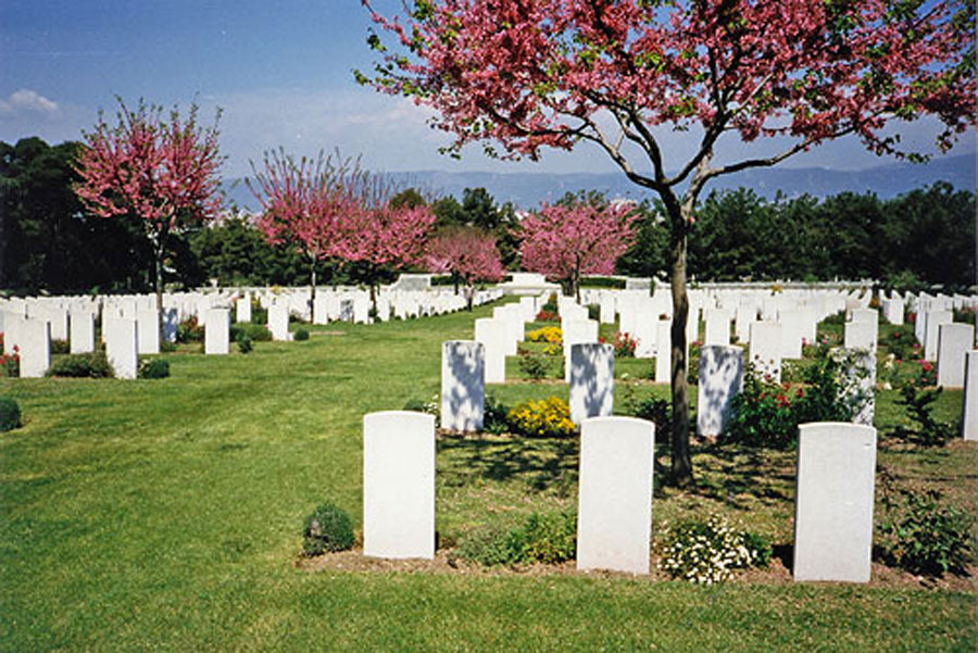 Mikra Cemetery Greece