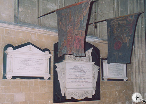 Monument at Canterbury Cathedral, 31st regiment