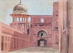 Agra Fort - The Gaol.