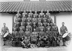 Corps of Drums 1/6<sup>th</sup> Bn The East Surrey Regiment Agra 1918
