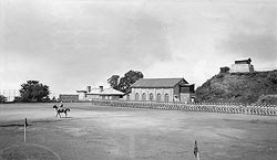 The parade ground, Lucknow.