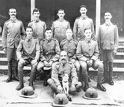 Signal Platoon, 1/5th Bn The Queen’s Royal Regiment, Lucknow, India 1915.