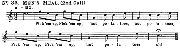 Mens Meal Call, 2nd Call