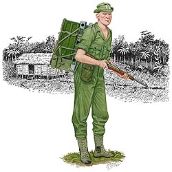 Private, Signaller. 1st Bn The Queen's Royal Regiment, Malaya 1954-1957.