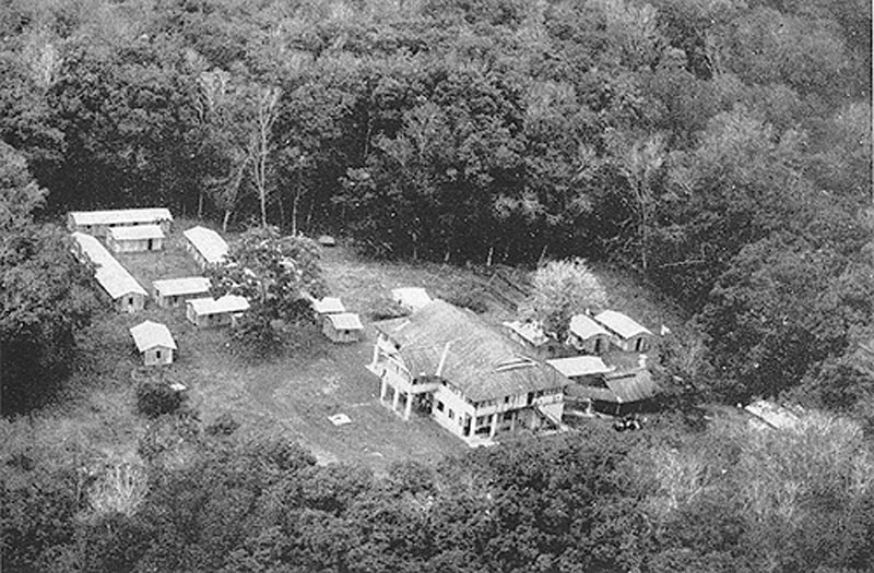 "A" Company Camp at Bukit Serempan.