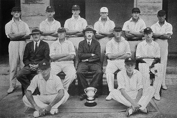 1<sup>st</sup> Bn Cricket Team. Winners Soldiers Cup, Malta 1930