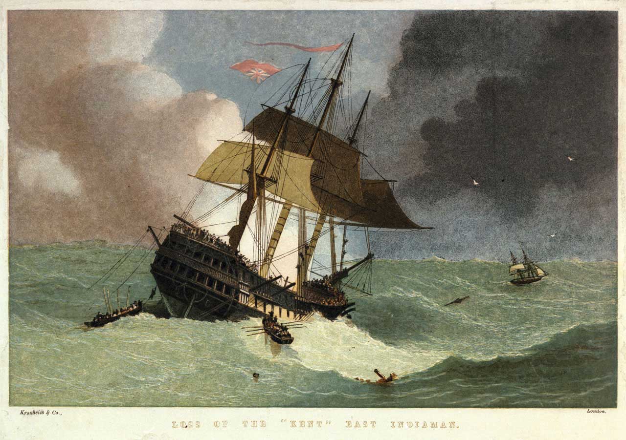 sinking of the Kent