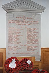 The Memorial to the men of
