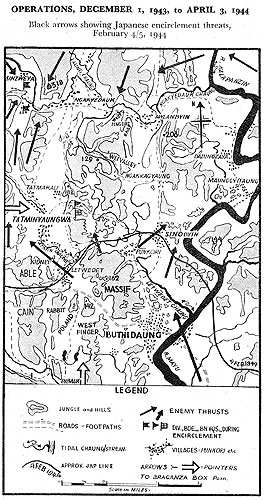 Operations, December 1, 1943 to April 3, 1944