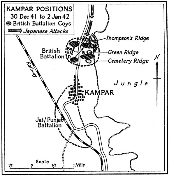 Map of Kampar Positions