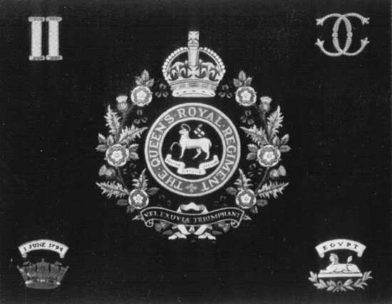 The Regimental Plaque.